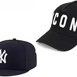 selloria A Soft Cotton Adjustable Unisex Cap Quick Drying Sun Hat Protection for Men and Women Baseball Caps (Pack of 2) Multicolour-picture-56