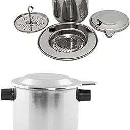 Vietnamese Coffee Filter, Traditional 7Q Vietnam Coffee Drip Cup, Compact 120ml Brewing Tool Perfect for Home and Travel Use, Delivering Authentic Coffee Experience Every Time-picture-30