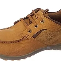 woodland Men Camel Slip-On Shoes-picture-17