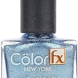 Color Fx New York Sugar Baby Nail Polish Metallic Shimmery Matte Gel Like Finish, 21 Toxin Free, Long Lasting, Non-yellowing, Blue Nail Polish Women 9Ml-picture-29