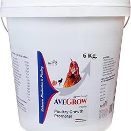 REFIT ANIMAL CARE Poultry Growth Supplement for Chicken, Chicks, Broiler and Poultry Farming, AveGrow, 6 Kg-picture-24