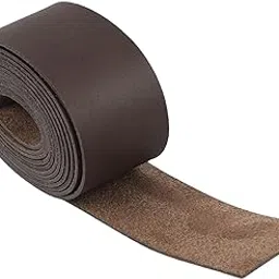 MERISHOPP 2M Leather Strips & Straps Belt Bag Decor 50 mm Wide for Clothing Watch Dark Brown Crafts Leather Crafts Leathercraft Accessories | Other Leathercraft Accessories-image-7