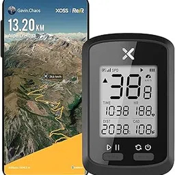FCC Racing G+ GPS Cycling Computer Wireless Cadence Heart Rate Bike Speedometer Odometer Cycling Tracker, Waterproof Road Bike MTB Bicycle, Bluetooth ANT+-image-14