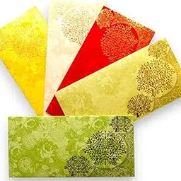 Shree Hanuman Creations Beautifully Designed Shagun Money Gift Envelopes for Weddings,Birthday, Anniversary and Festivals Pack Of 30 (Colors as per availability)-picture-54