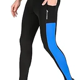redesign apparels Men's Nylon DC Pocket Compression Pant for Running, Gym and Other Sports-picture-27