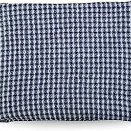Pure Nature Essentials Waffle Weave Bath Towel, 100% Cotton, 60 x 30 inches (Blue Chambray)-picture-14