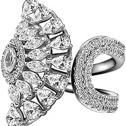 giva 925 Silver Zircon Peacock Heritage Ring | Ring for Women & Girls | With Certificate of Authenticity and 925 Stamp | 6 Month Warranty*-picture-47