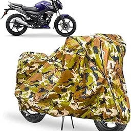 KRONIX Waterproof Bike Cover Compatible with TVS Raider All Weather, UV Heat Resistant, Dustproof, Triple Stitched, Windproof Elastic Bottom-picture-20
