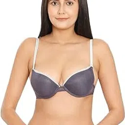 ilraso Zelda Lace Pushup Polyamide Bra for Women Padded Wired & 3/4 Cup Coverage-picture-50