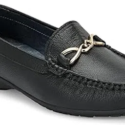 egoss X Laddy Boss Comfortbale & Lightweight Formal Loafer for Womens (Black, 38)-picture-58