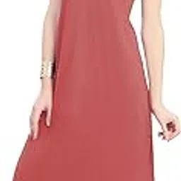 mythili Full-Length Cotton Hosiery Nighty Slip for Women | Free Size Sleeveless Maxi Nighty for Comfortable Everyday Wear Non-Adjustable Broad Strap, Bottom Slit, Pair with Nightgowns and Nighties-picture-24