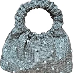 Small & Cute Soft Jute Beaded WristBag-picture-49