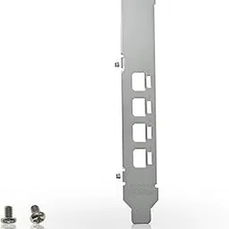 Full Height Long Bracket New for NVIDIA Quadro K1200 NVS 510 K1200 NVS510 T600 T1000 P400 P600 P620 P1000 with 2X Screws-image-2