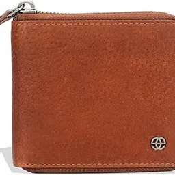 eske Aegis Genuine Leather Men’s Wallet | RFID Protected Zip Around Bi-Fold with Coin Pocket, 3 Card Slots, 2 Bill Compartments, 2 Slip Pockets | Premium Cotton Drill Lining Slim Wallet-picture-11