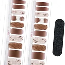 STYLEHEAVEN 20Pcs Full Nail Wraps Art Decals Full Cover Nail Decals For Salon Home Women Red|Health & BeautyNail Care, Manicure & Pedicure|Nail Art Accessories-image-39