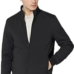qube by fort collins Men's Regular Fit Lightweight Winter Jacket - Textured Fabric, Warm & Stylish Outerwear-picture-48