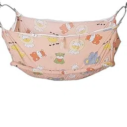 generic Volga Sales Born Baby khoya for Baby Cradle Cloth Baby jhula/Zoli with Mosquito net,Standard Size (Multicolored) Set of 1.-picture-21