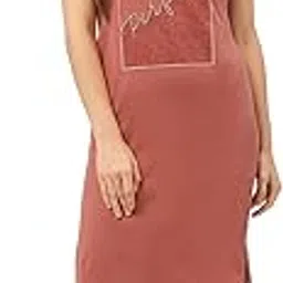 sweet dreams Women's Cotton Knee Length Casual Relaxed Nightgown-picture-39
