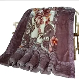 WINSTON HOME Super Cloudy Luxury Double Bed Blanket for Marriage and Gift Purpose with Bag Packing (Pack of 1) (Multicolor_7)-picture-35