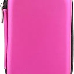 MAXBELL USB External HDD Hard Drive Disk Hard Case Bag Carry Pouch Case Pink-picture-52