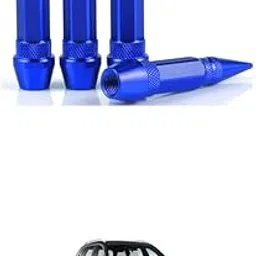 LOVMOTO 4PCS Spiked Shape Tire Valve Stem Caps, Aluminum Car Air Stem Cap, Universal Tire Valve Stem Covers for Cars, SUV, Trucks, Bikes, Motorcycles Comfortable with X-7-image-86