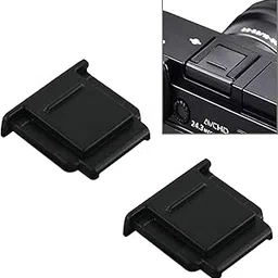Hot Shoe Cover Protector Cap, 2 Pieces, Compatible with Sony A7CR, A7CII, A7R V, A7 IV III, A7S III II, A7, A6700, A6600, A6500, A6400, A6300, A6100, A6000, ZV-1F, FX30, ZVE10, A9II, RX10 IV III-picture-35