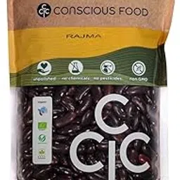 Conscious Food Organic Rajma | 500g | Premium Kidney Beans | Non GMO | No Chemicals | Unpolished-picture-23