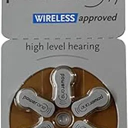 Enlinea Power-One Size 312 (PR41, 1.45V) Mercury-Free Zinc Air Wireless Approved Hearing Aid Battery(1 Strip, 6 Batteries, Size-P312)-picture-11