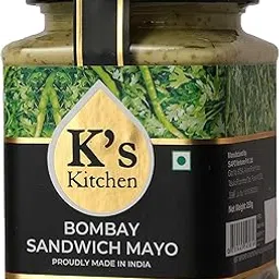 K's Kitchen Bombay Sandwich Spread, 250 grams Loved by Karen Anand, Gluten Free, Vegan, No Artificial Colour or Flavour image 1