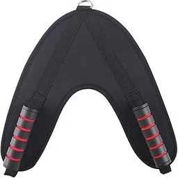 FABLOFT Ab Crunch Harness Men Women Fitness Core Muscle Training Back Exercise Strap Black Red Handle-picture-29