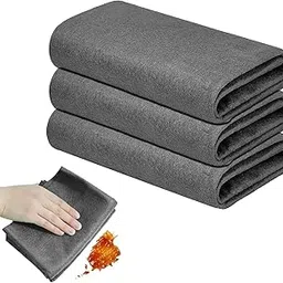 DASOSMI Thickened Magic Cleaning Cloth, Reusable Microfibre Cloths. Lint-Free Cleaning Cloth - Streak-Free Miracle Cloth for Tea Towels, Dust Cloths, Home, Kitchen, Cars, Windows (Pack of 3)-picture-34