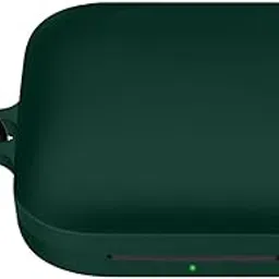 LIRAMARK Silicone Cover Case with Carbiner Compatible with OnePlus Buds Pro 2 (2023) / Oneplus Buds Pro 2R (Green)-picture-24