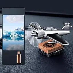 ATORSE Solar Air Freshener for Car Dashboard Ornament Perfume Silver Ice Point-picture-16