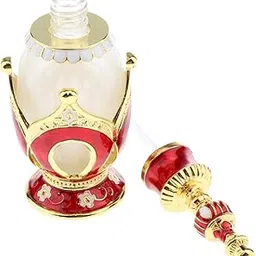Enakshi® Vintage Crown Pattern Empty Glass Refillable Perfume Bottle Container Red Gold|Health & Beauty | Makeup | Makeup Tools & Accessories | Other Makeup Tools & Accs-picture-24