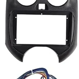 9 inch Car Android Frame Compatible with Nissan Old Micra | Includes Plug & Play Wiring Harness | Premium ABS Material | Scratch & Heat Resistant Design-picture-25