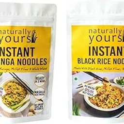Naturally Yours Instant Ramen Noodles Combo- - Ready in 2 Mins | Combo of Instant Moringa & Red Rice Noodles | No Maida, Not Fried Healthy Noodles-picture-16