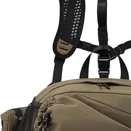 MERISHOPP Harness Chest Pack for Woman and Man Multi Pocket Portable Sport Storage Bag Coffee | Sports Equipment | Outdoor Sports Gear | Exercise Gear-image-4