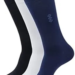 avikar Super Premium Mid Calf length Formal Office Socks for Men Pack of 3 Ultra soft Solid Organic Cotton Blend design-picture-40