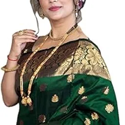 avantika fashion Women's Kanjivaram Soft Semi Silk Banarasi Sarees With Blouse Piece.-picture-41