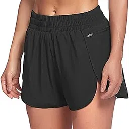 oysters Women's Sports Shorts With Zip Pocket Quick-Dry Athletic Shorts Sports Elastic Waist-picture-10