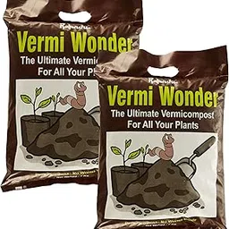 Ratanshi Agro Hortitech Organic Vermicompost for Plants, Organic & Sustainable Gardening - 10 kg-image-41