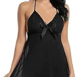 brachy Women's Babydoll Sleepwear Lingerie Night Dress Lingerie for Women Babydoll Lingerie for Women Women's Babydoll Nightwear Honeymoon Dress Ladies Babydoll Dresses-picture-26