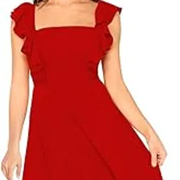 illi london Women's A-Line Knee Length Dress-picture-18