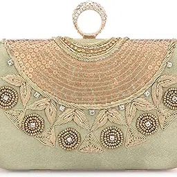 for the beautiful you Embroidered Women's Ring Clutch-picture-23