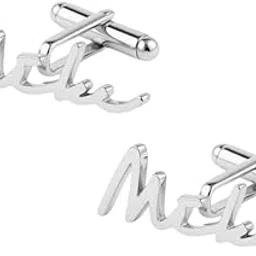 moskai Personalized Cufflinks for Men | Custom Initials and Name Cuff Links | Elegant Letter Full name Cufflink Accessories | Unique Engraved Jewelry Gift for Him-picture-13