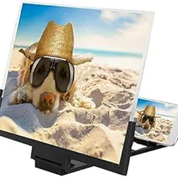 Mobile Phone Brackets F3 14 inch Radiation Protection Universal Mobile Phone Screen Amplifier 3D HD Video Amplifier with Stand(Black) Smartphone Holders (Color : Black)-picture-53