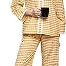 Women's Night Suit Set with Lace Trim, Long Sleeve Top and Pyjama, Sleepwear Loungewear-image-50