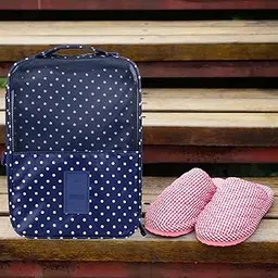 CALANDIS™ Travel Shoe Storage Bags Clothes Luggage Organizer Cosmetic Pouch Dark Blue | Shoe Organizers | Home Organization | Household Supplies & Cleaning-image-54