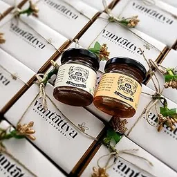 VANTATTVA-NATURE'S GOODNESS…Organic Raw Honey Combo Pack of 2 * 50gm Jars for Gift Hampers|-picture-15