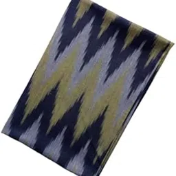 shoplex Bhagalpuri Handloom Pure Cotton Ikkat Unstich Material Fabric All Purpose Like A Blouse Kurta Shirt Saree Gown Dhoti Lungi etc-picture-52